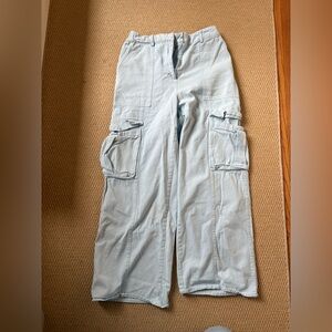 Altar’d State Light Blue Cargo Pants